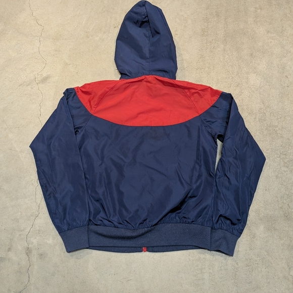 VTG Nike US Olympic Team Adult XS Full Zip Windrunner Red Blue Hooded - Picture 5 of 7